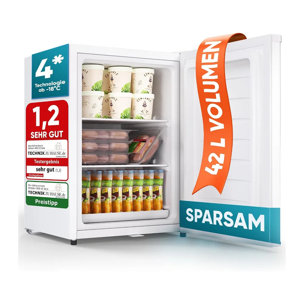 Stillstern Mini Gefrierschrank (42L) -18°C