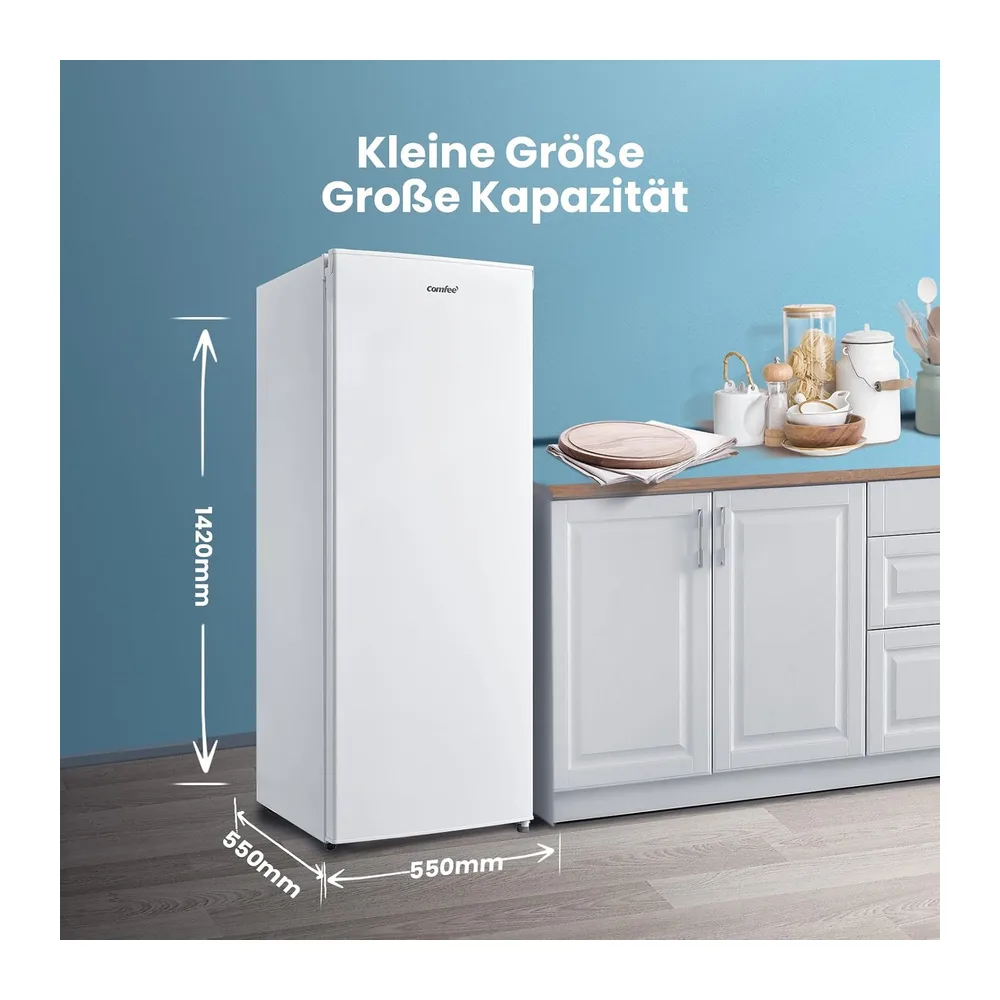 Comfee Gefrierschrank 160L, Tiefkühlschrank [Energieklasse E] — 2