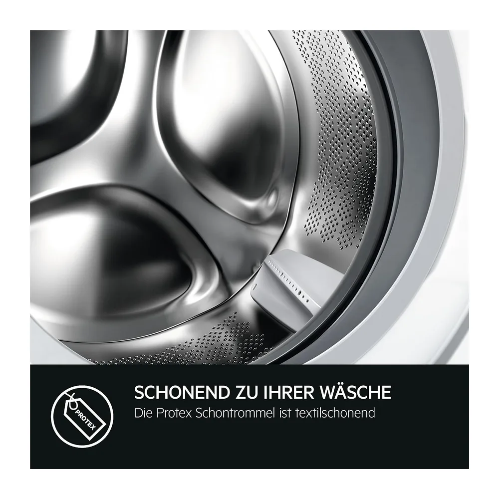 AEG Serie 6000 Waschmaschine 8 kg, ProSense Mengenautomatik, L6AMZ48FL [Energieklasse A] — 6