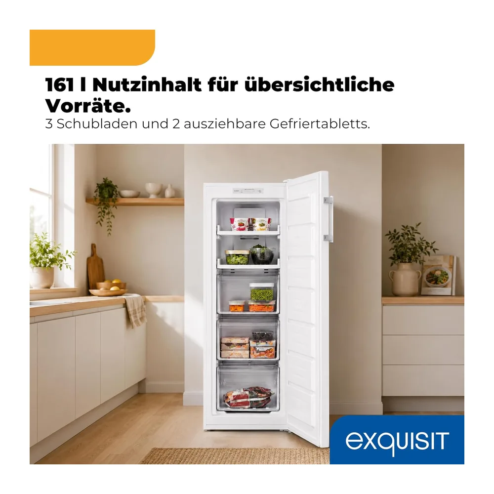 Exquisit GS5231-NF-H-040C Gefrierschrank — 5