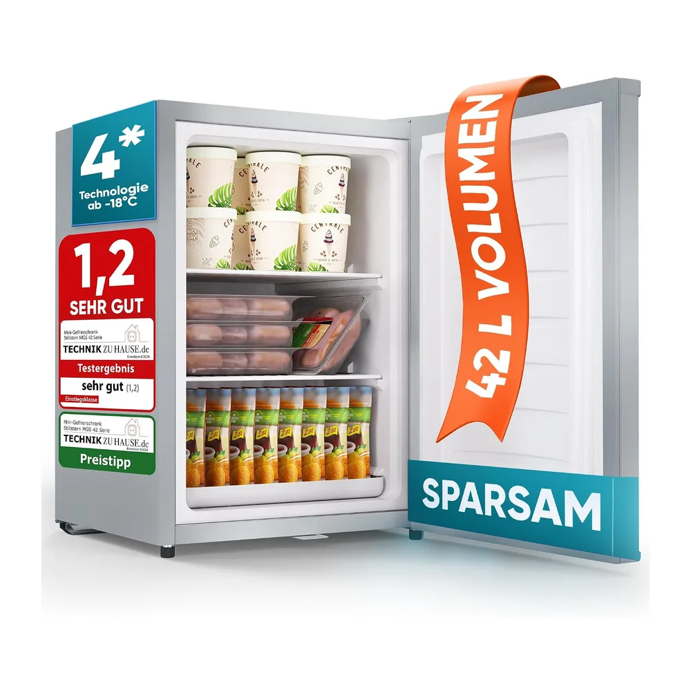 Stillstern Mini Gefrierschrank (42L) -18°C