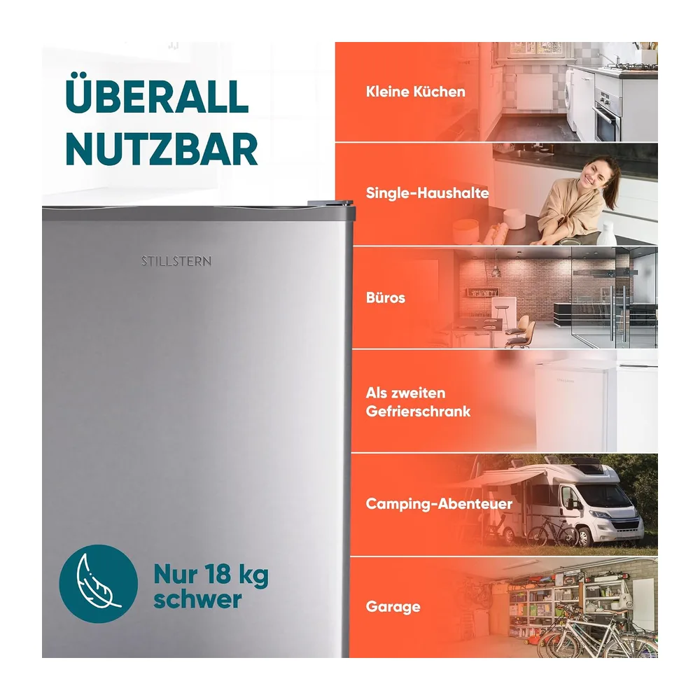 Stillstern Mini Gefrierschrank (42L) -18°C — 6