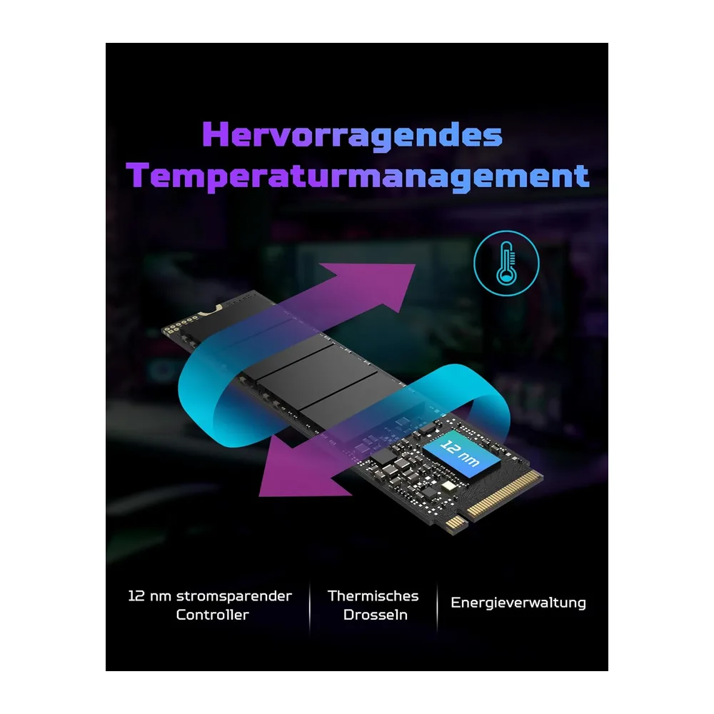 Acer Predator GM7 2TB M.2 NVMe SSD PCIe 4.0 — 3