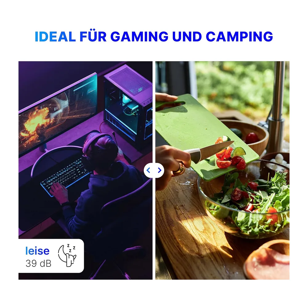 Bomann® Mini Kühlschrank 42 Liter | Getränkekühlschrank klein für Büro, Camping und Gaming | kleiner — 4