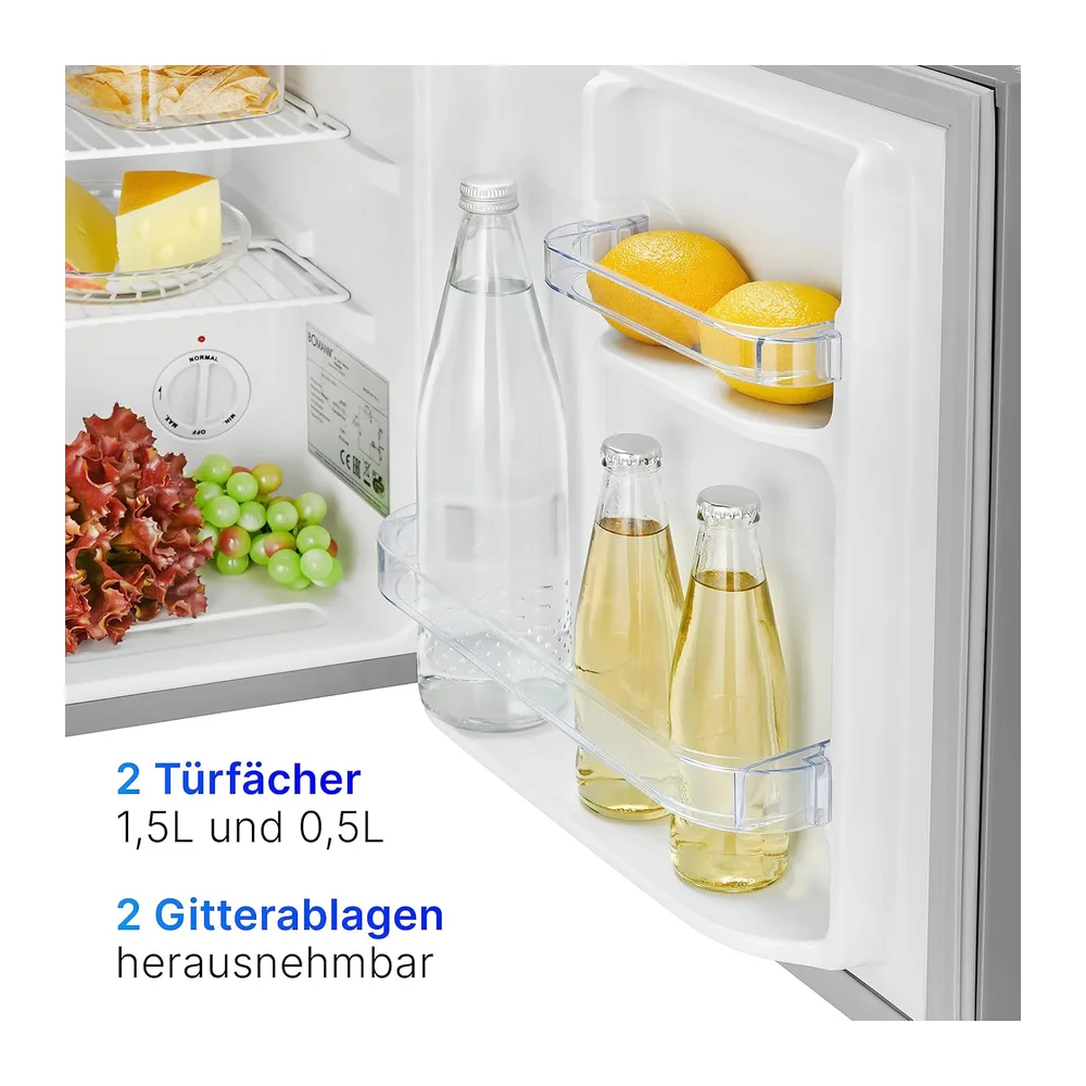 Bomann® Mini Kühlschrank 42 Liter | Getränkekühlschrank klein für Büro, Camping und Gaming | kleiner — 5