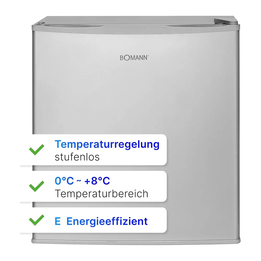 Bomann® Mini Kühlschrank 42 Liter | Getränkekühlschrank klein für Büro, Camping und Gaming | kleiner — 6