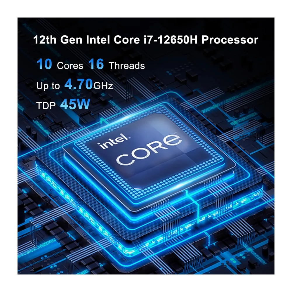 GEEKOM Mini-PC IT12, Intel i7-12650H, 32 GB DDR4 & 1TB SSD Mini Computer — 2