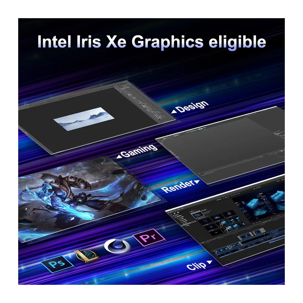 GEEKOM Mini-PC IT12, Intel i7-12650H, 32 GB DDR4 & 1TB SSD Mini Computer — 6