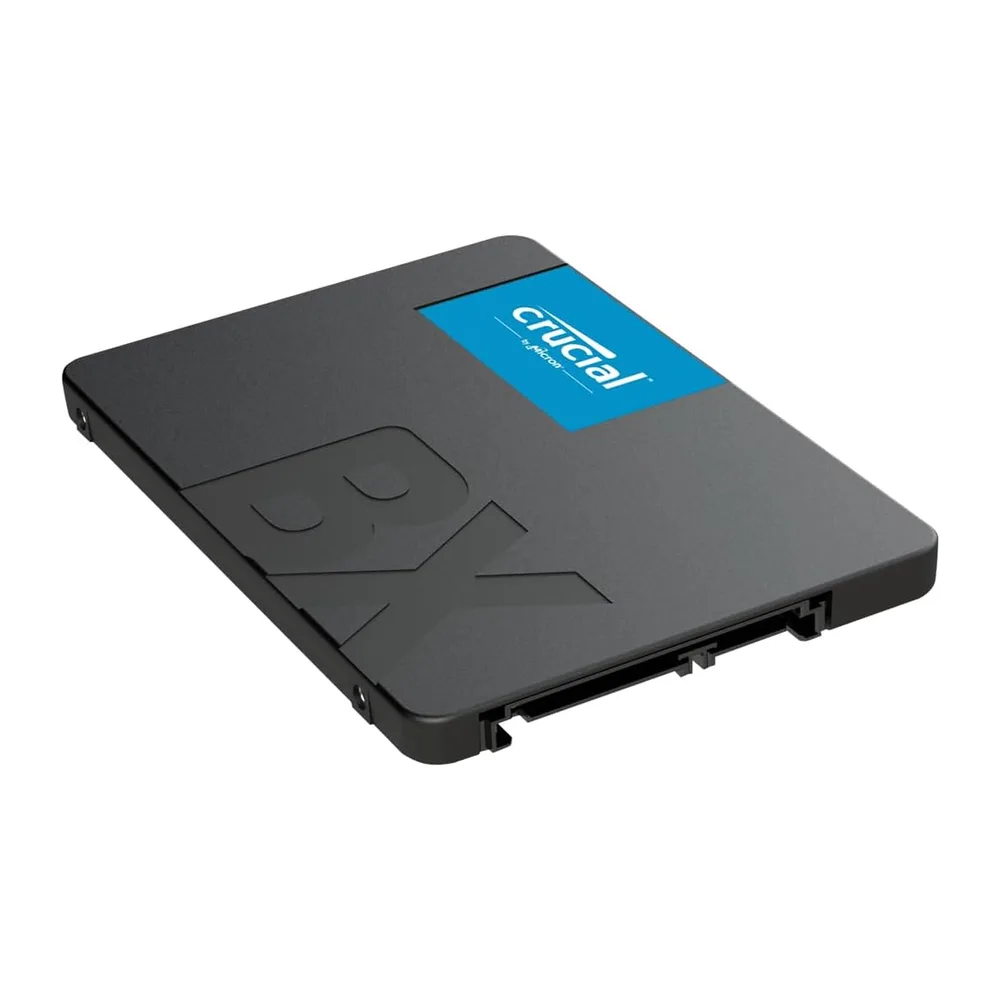 Crucial BX500 SATA SSD 2TB, 2,5" Interne Festplatte, bis zu 540 MB/s, 2TB SSD kompatibel mit Laptop und