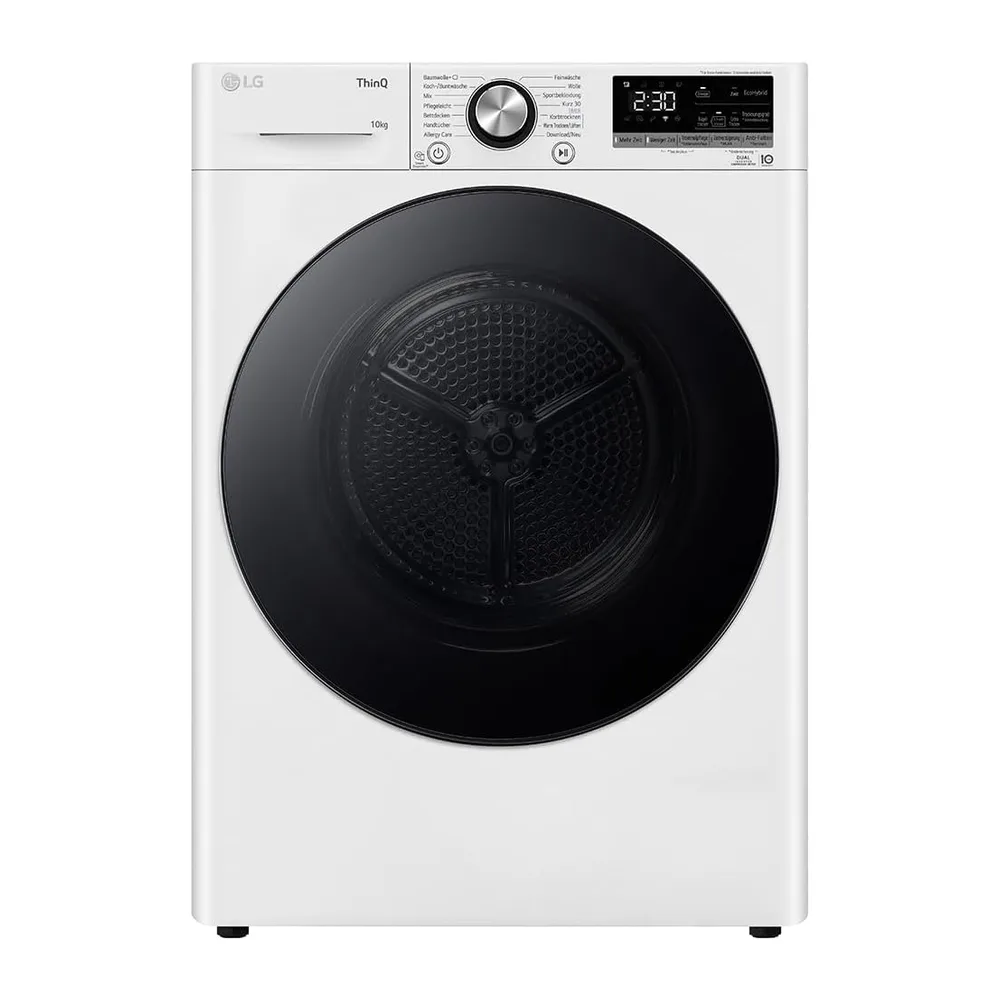 LG V9AYXT Wärmepumpentrockner, Edelstahl Legierter Stahl, A+++, 10 kg, 60 x 66 x 85 cm, Dual Inverter