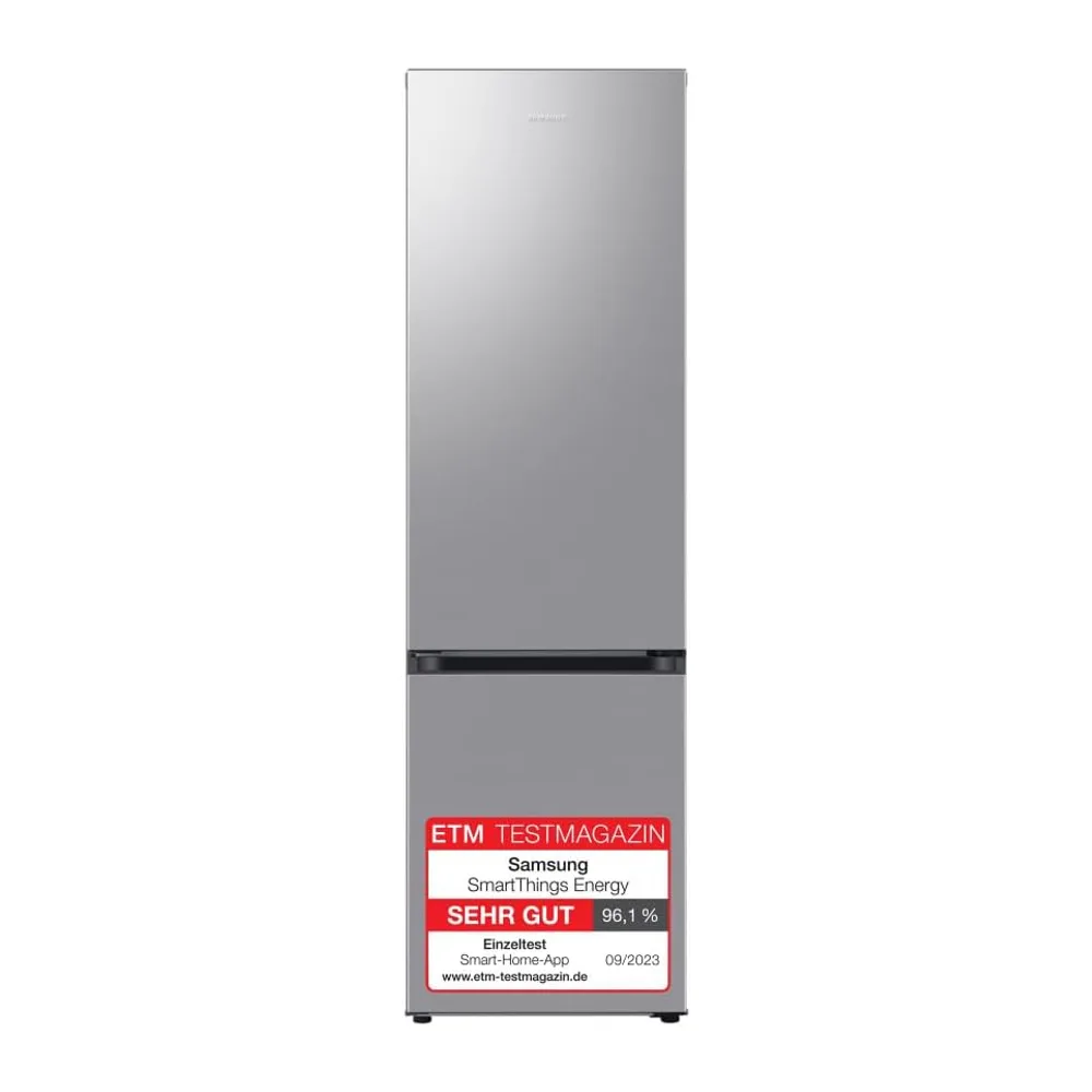 Samsung Kühl-Gefrier-Kombination, Kühlschrank mit Gefrierfach, 203 cm, 390 l Gesamtvolumen, 114 l