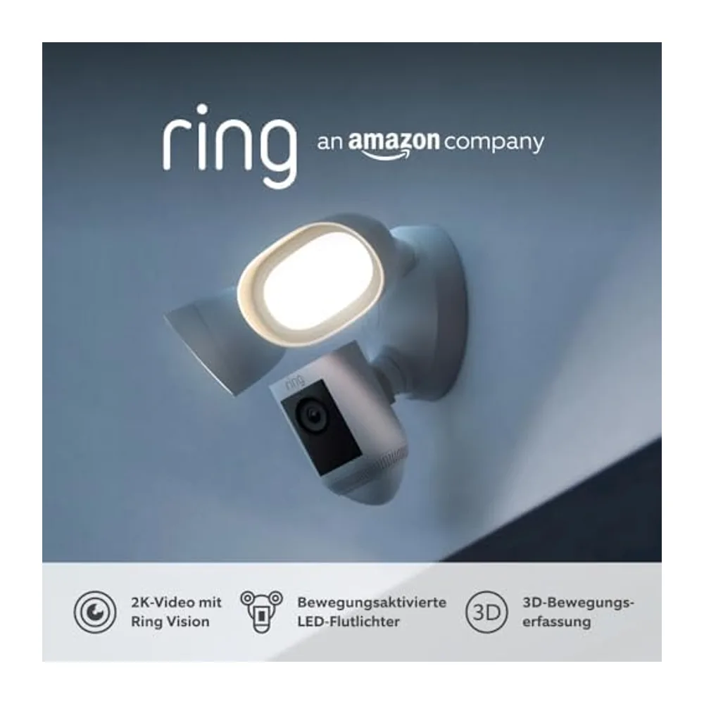Ring Flutlichtkamera Pro Kabel (Floodlight Cam Wired Pro) — 2