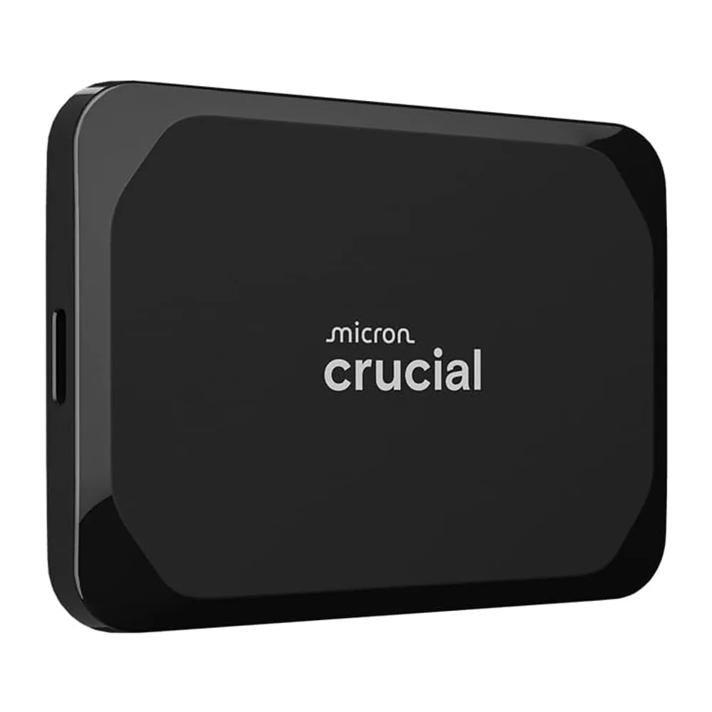 Crucial X9 2TB Externe SSD Festplatte, bis zu 1050MB/s, kompatibel mit PC, Mac und Spielekonsolen, Portable