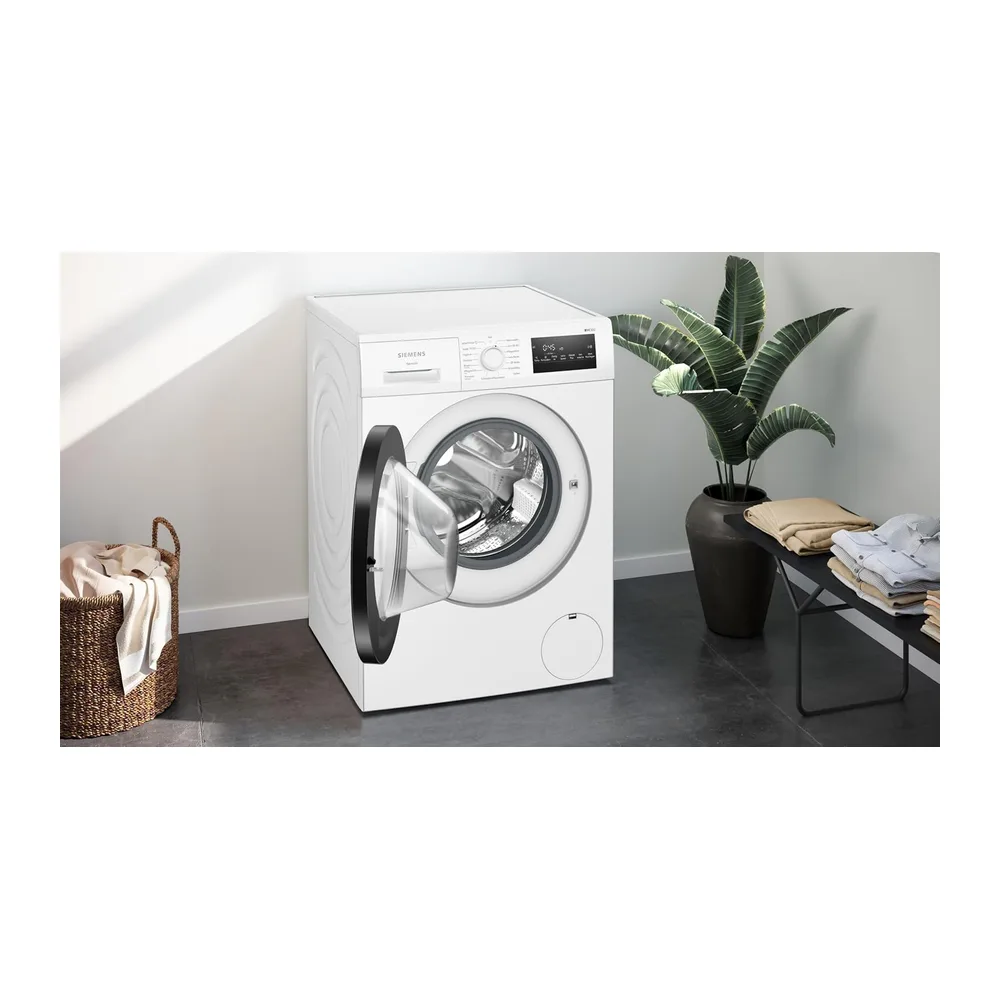 Siemens WM14N225 Waschmaschine iQ300, Frontlader mit 8kg Fassungsvermögen, 1400 UpM, speedPack L, — 4