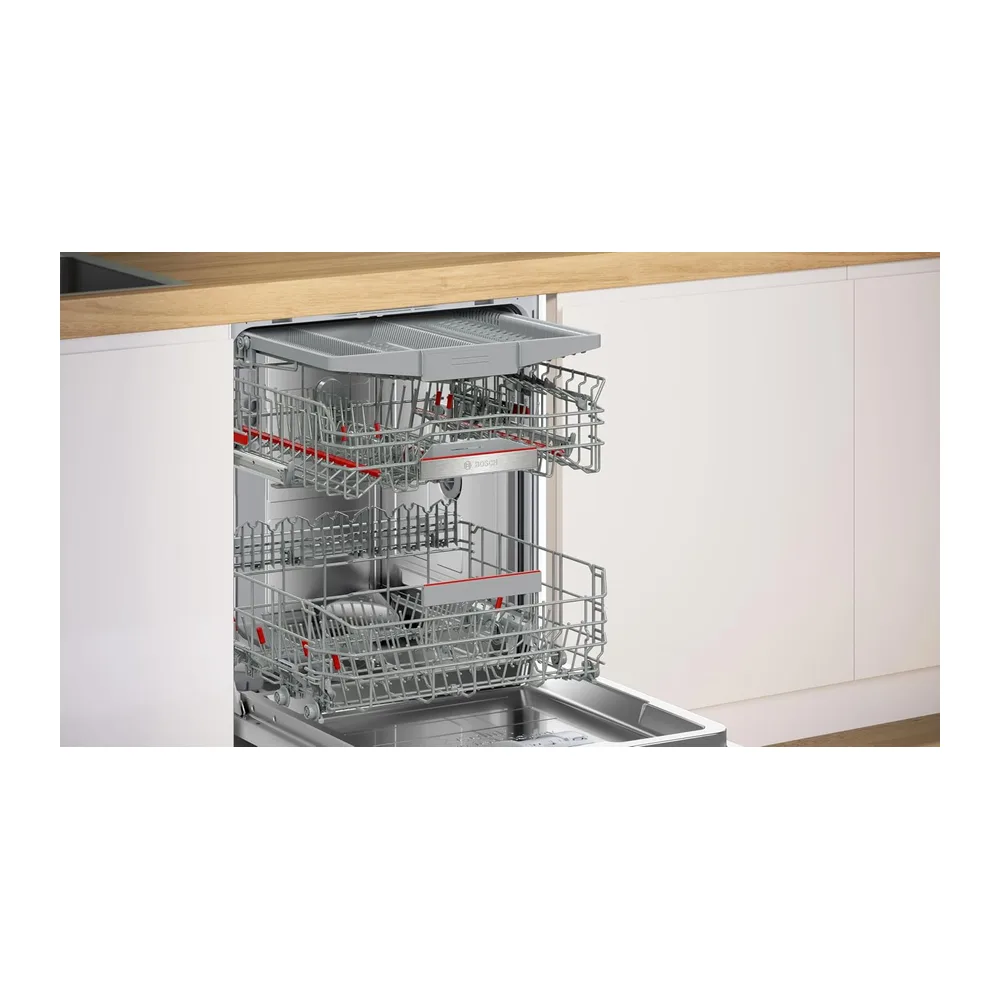 BOSCH SMV6ZCX16E Geschirrspüler Serie 6, vollintegrierte Spülmaschine mit Besteckschublade, 60 cm, Home — 4