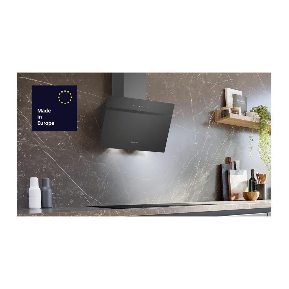 Siemens iQ100 Integrierte Wandesse 60 cm Schwarz LC65KDK60 [Energieklasse A] — 2