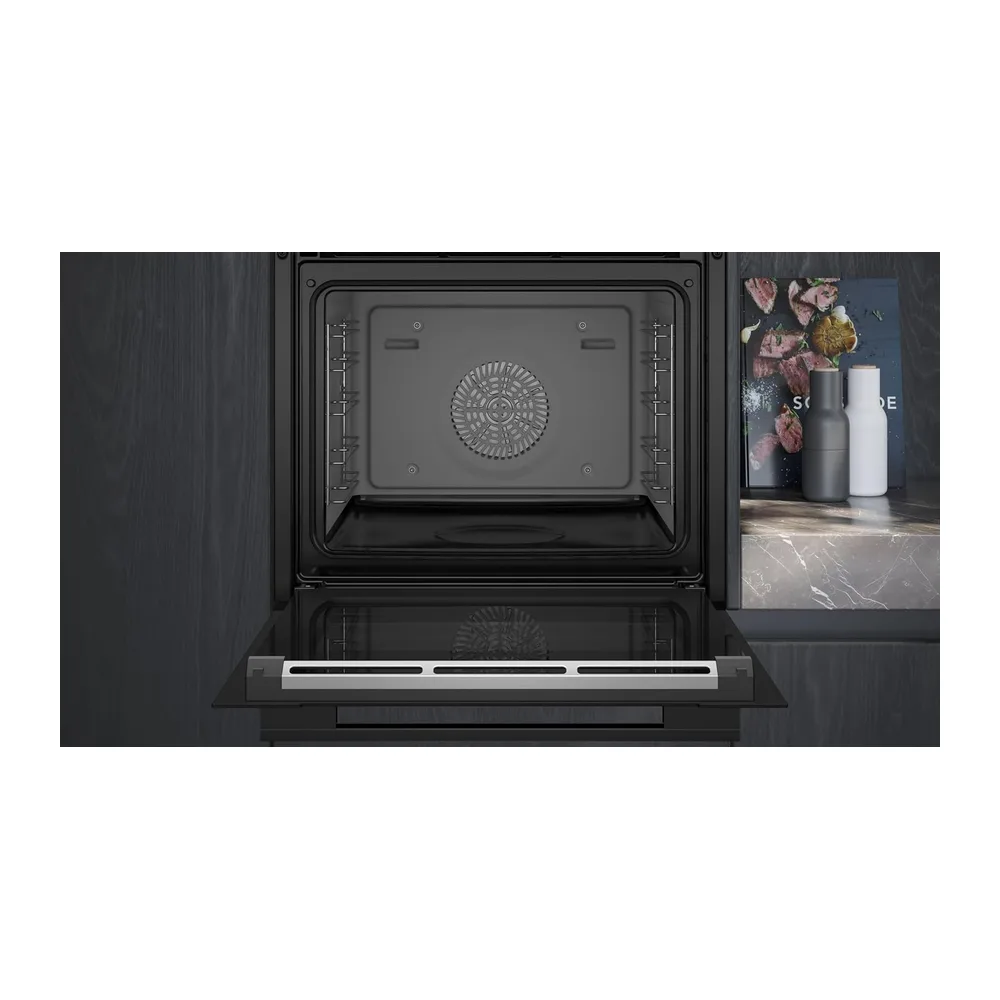 Siemens iQ700 Smarter Einbau-Dampfbackofen 60 x 60 cm Edelstahl HS758G3B1 [Energieklasse A+] — 4
