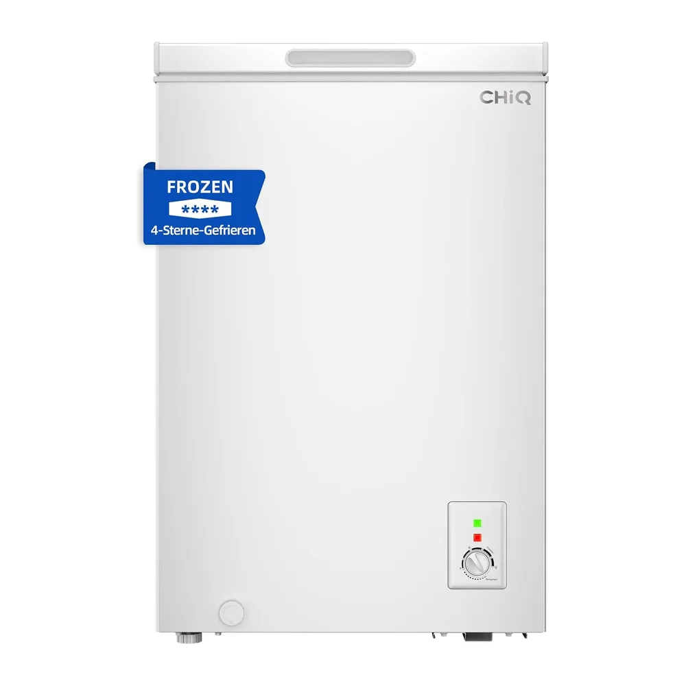 CHiQ Gefriertruhe 99 L Freistehend, Schnelleinfrierfunktion, mit LED [Energieklasse E]