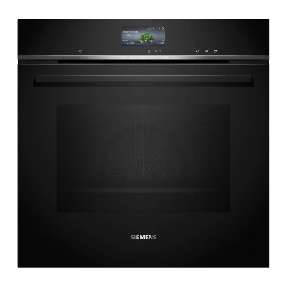 Siemens iQ700 Einbau-Backofen mit Dampfunterstützung 60 x 60 cm HR776G1B1 [Energieklasse A+]