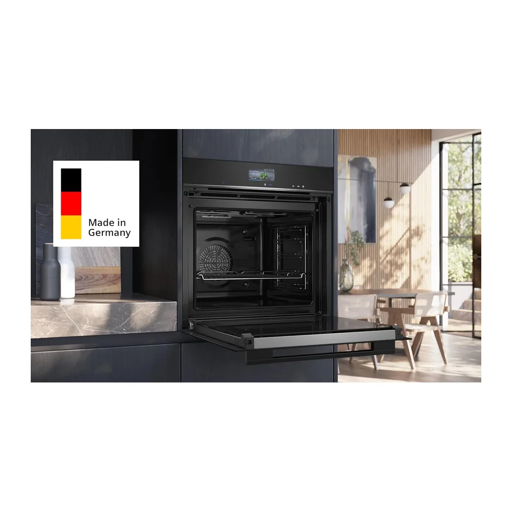 Siemens iQ700 Einbau-Backofen mit Dampfunterstützung 60 x 60 cm HR776G1B1 [Energieklasse A+] — 2