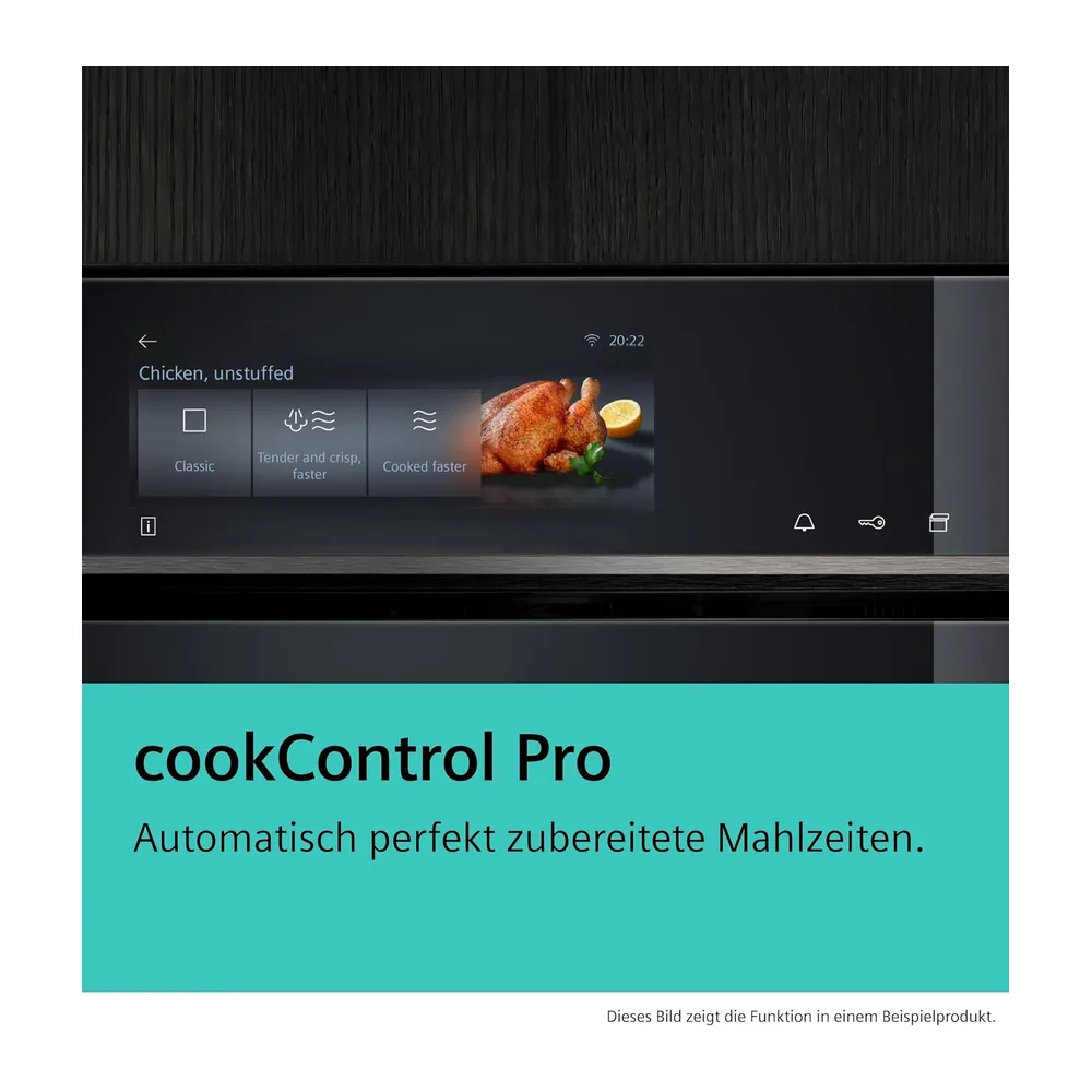 Siemens iQ700 Einbau-Backofen mit Dampfunterstützung 60 x 60 cm HR776G1B1 [Energieklasse A+] — 5