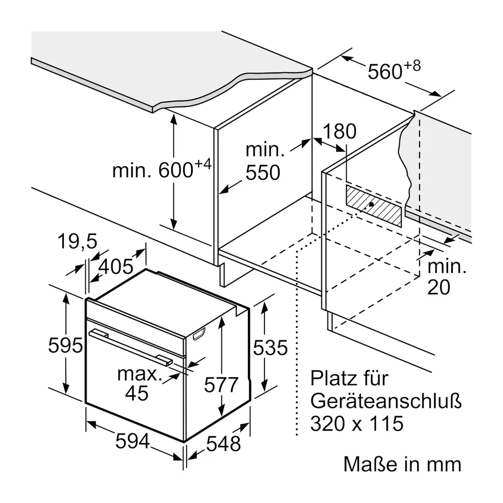 Siemens iQ700 Einbau-Backofen mit Dampfunterstützung 60 x 60 cm HR776G1B1 [Energieklasse A+] — 6
