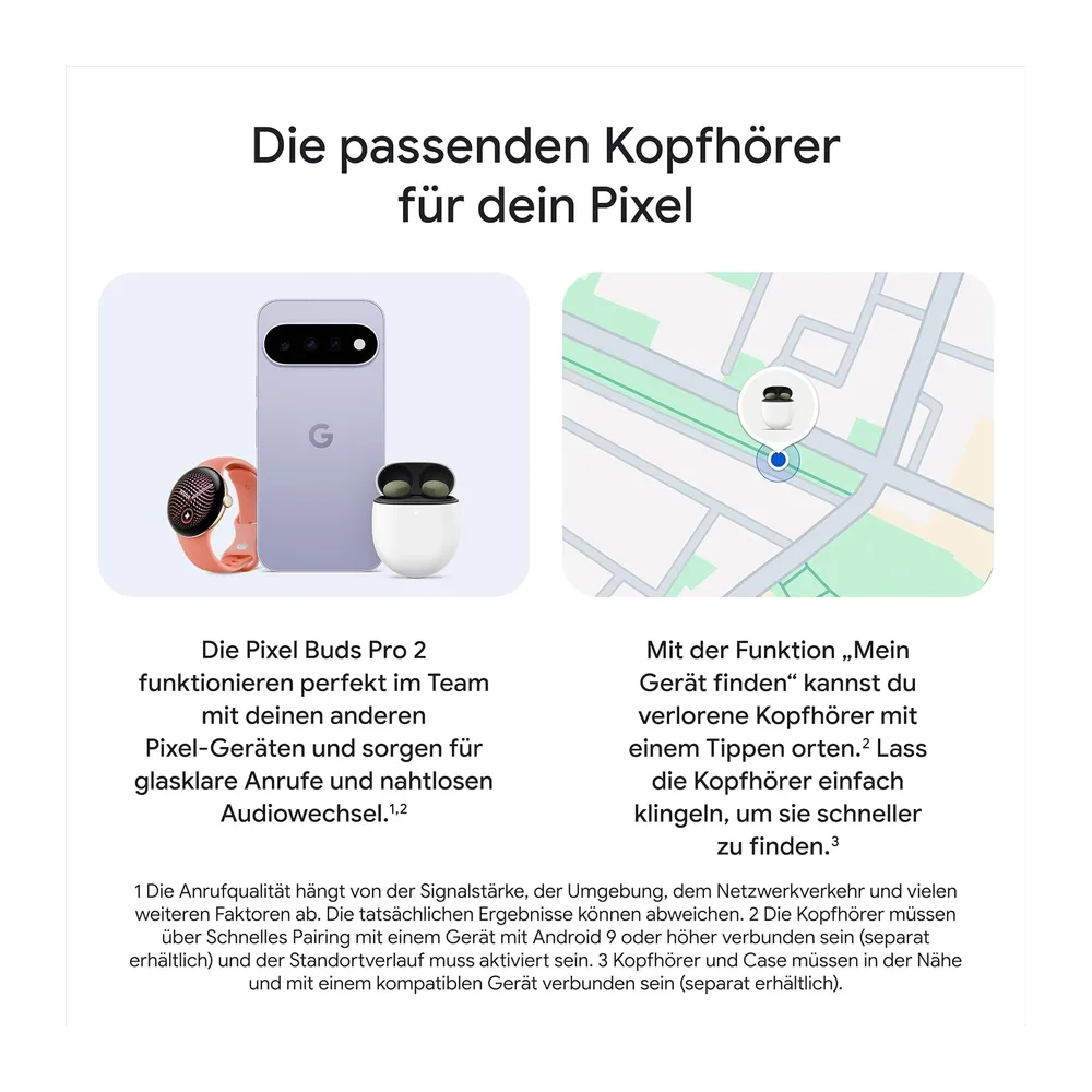 Google Pixel Buds Pro 2 – kabellose Kopfhörer mit aktiver Geräuschunterdrückung – Bluetooth-Kopfhörer – — 5
