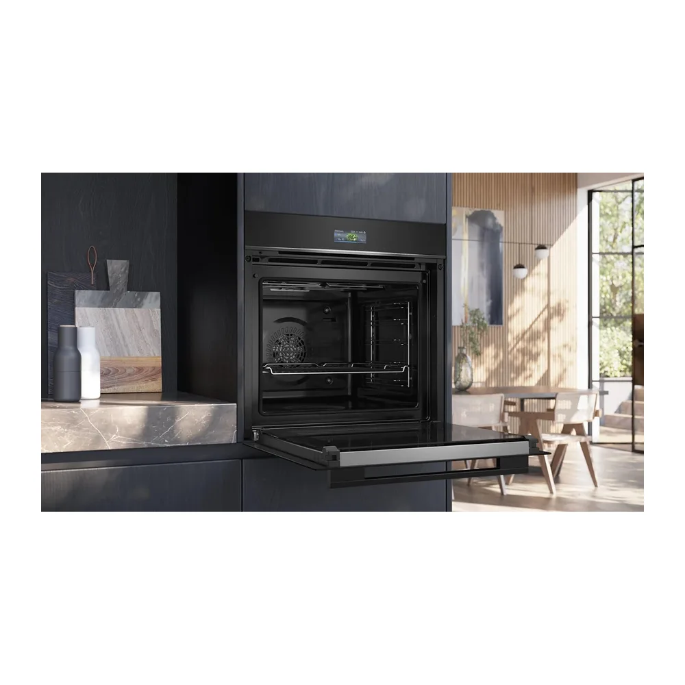Siemens iQ700 Smarter Einbau-Backofen 60 x 60 cm Edelstahl HB774G1B1 [Energieklasse A+] — 4