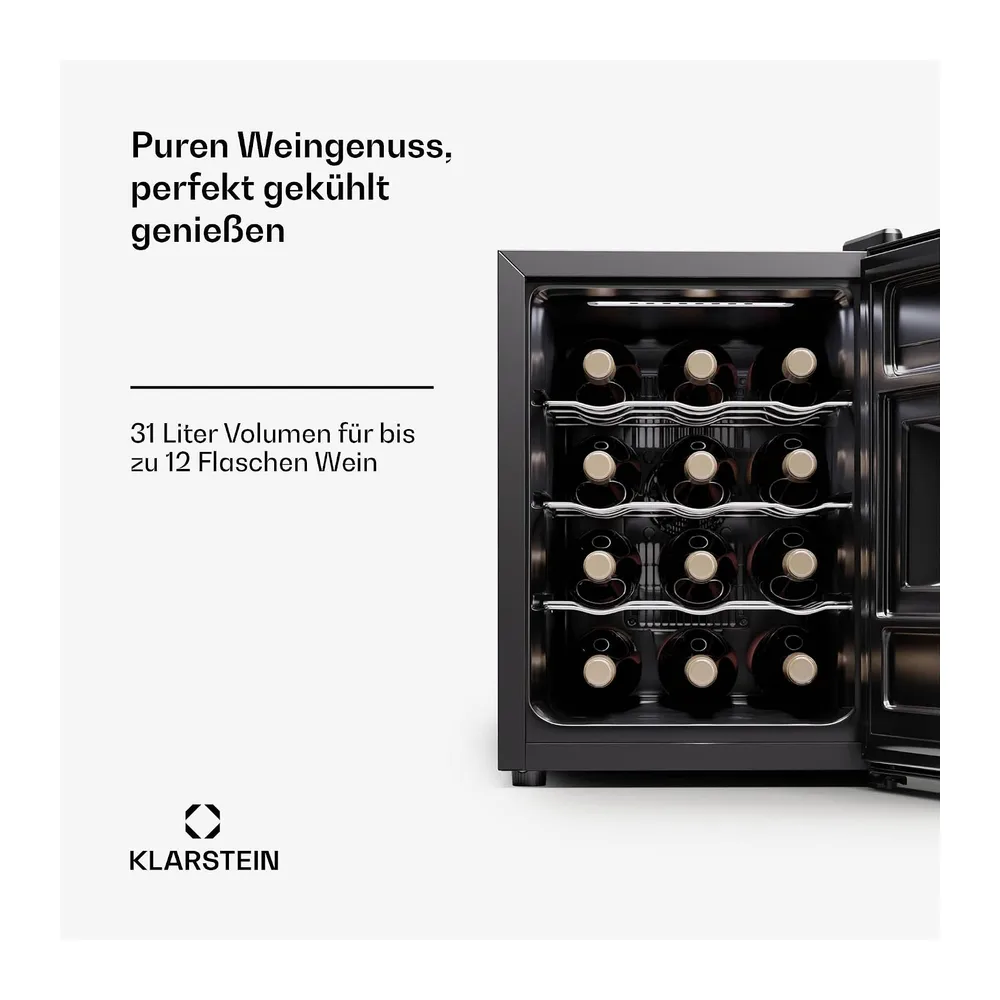 Klarstein Freistehender Weinkühlschrank 1 Zone — 2