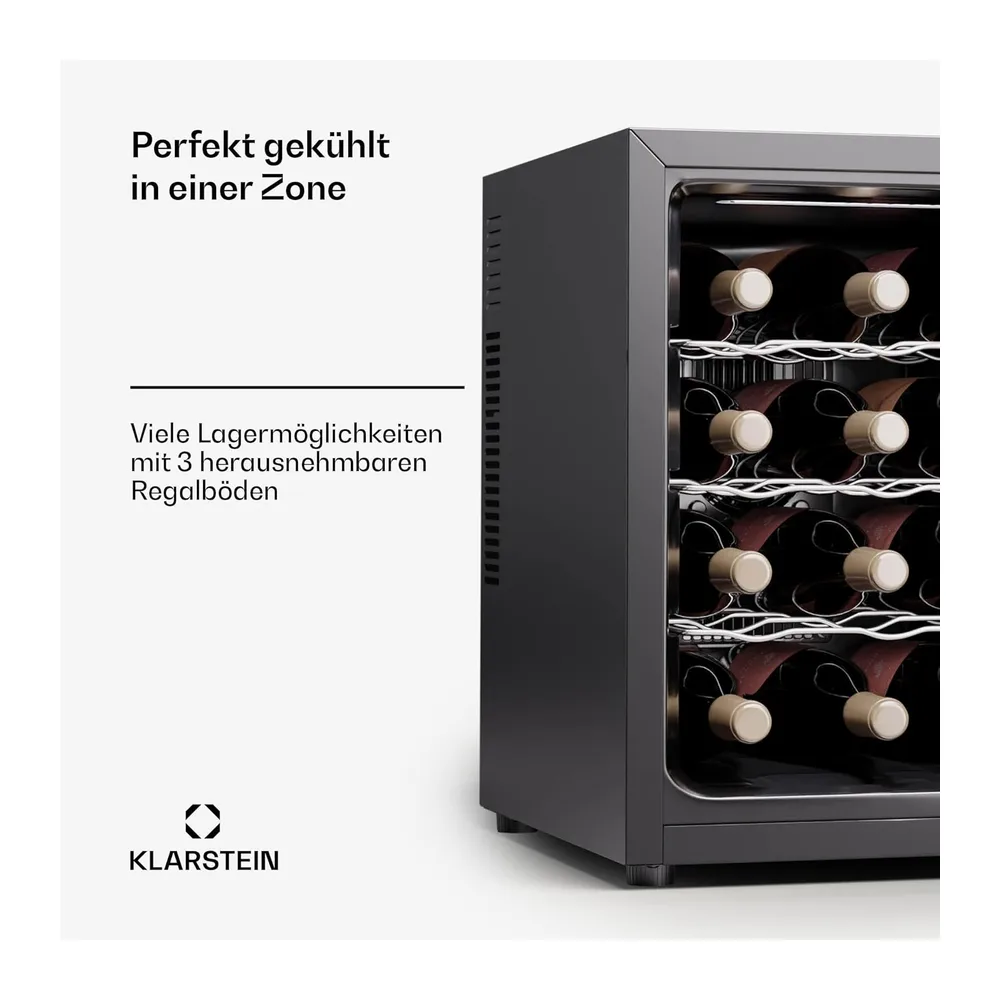 Klarstein Freistehender Weinkühlschrank 1 Zone — 4