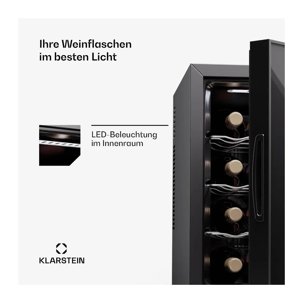 Klarstein Freistehender Weinkühlschrank 1 Zone — 5