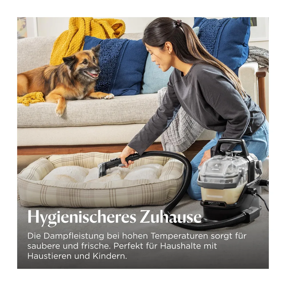 BISSELL SpotClean HydroSteam Teppichreiniger & Dampfreiniger 1000W 3689N — 4