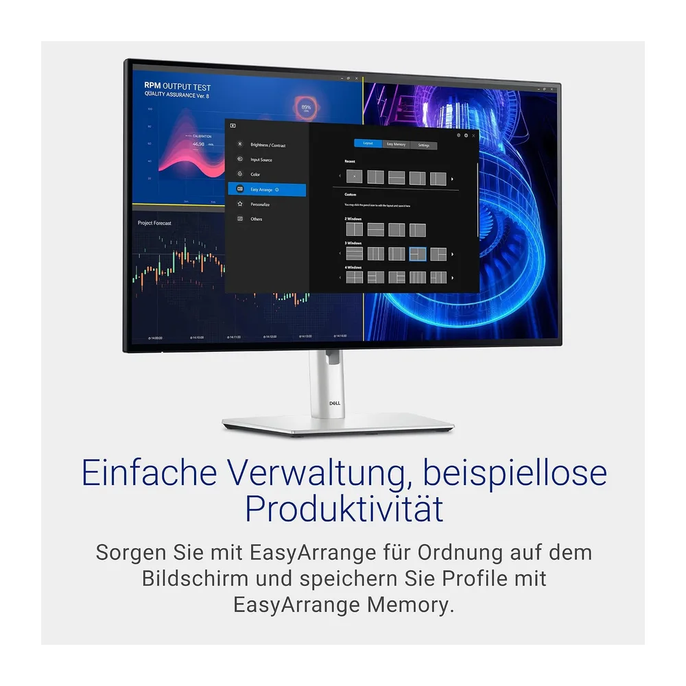 Dell UltraSharp 27 Monitor - U2724D, QHD (2560x1440), 120Hz, IPS Black — 6