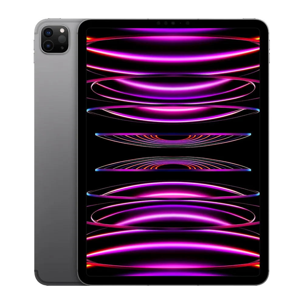 Apple 2022 11" iPad Pro (Wi-Fi, 128 GB) - Space Grau (4. Generation) (Generalüberholt)