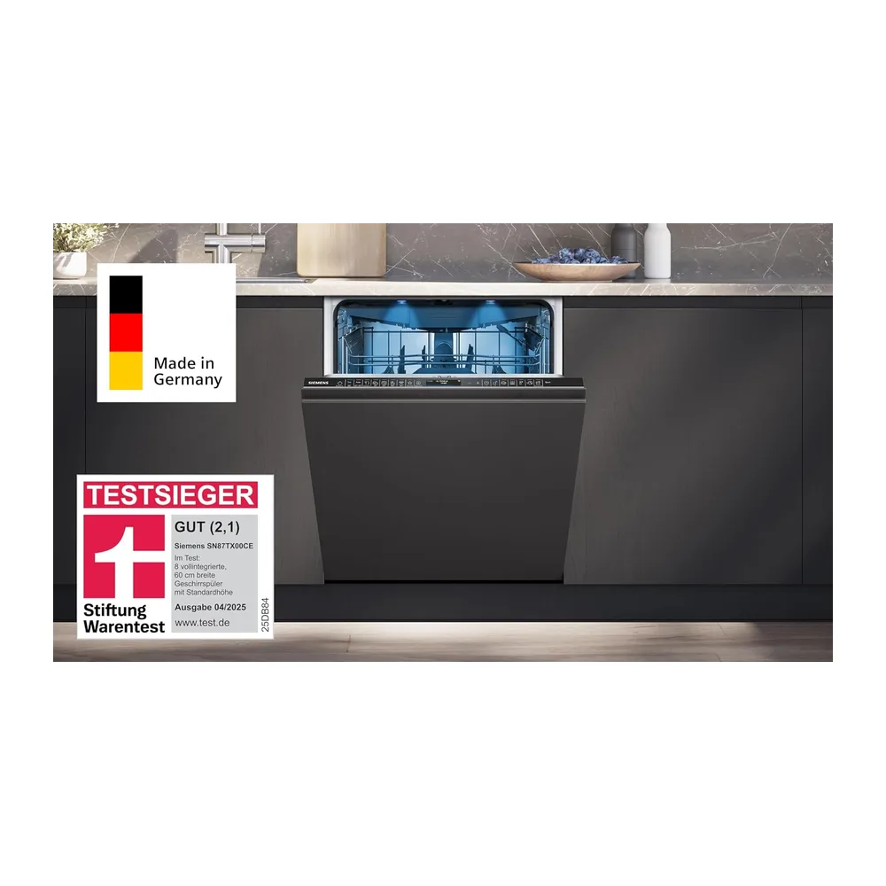 Siemens iQ700 Smarter Vollintegrierter Geschirrspüler 60 cm SN87TX00CE [Energieklasse A] — 3