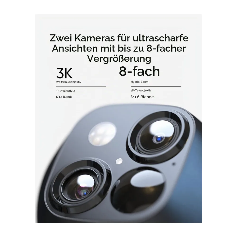 eufy Security SoloCam S340 Dual Kameras Solar Sicherheitskamera Aussen Kabellos — 2