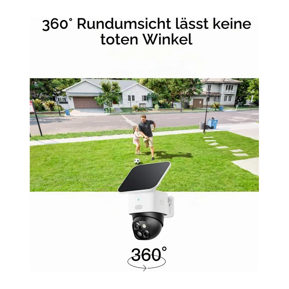 eufy Security SoloCam S340 Dual Kameras Solar Sicherheitskamera Aussen Kabellos — 4