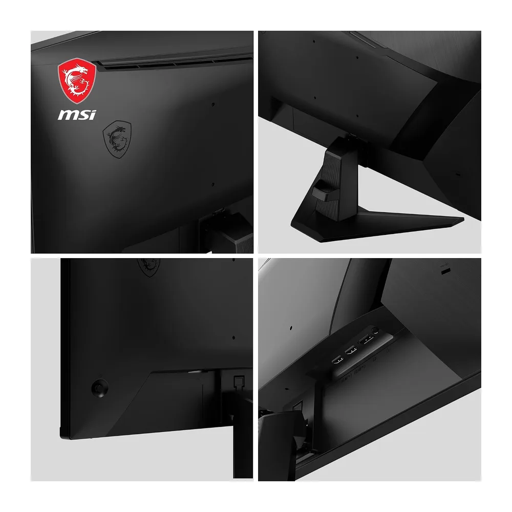 MSI G255F 24,5-Zoll-FHD-Gaming-Monitor – 1920 x 1080 Rapid IPS-Panel, 180 Hz / 1 ms (GtG), 99% sRGB-Farbraum, — 4