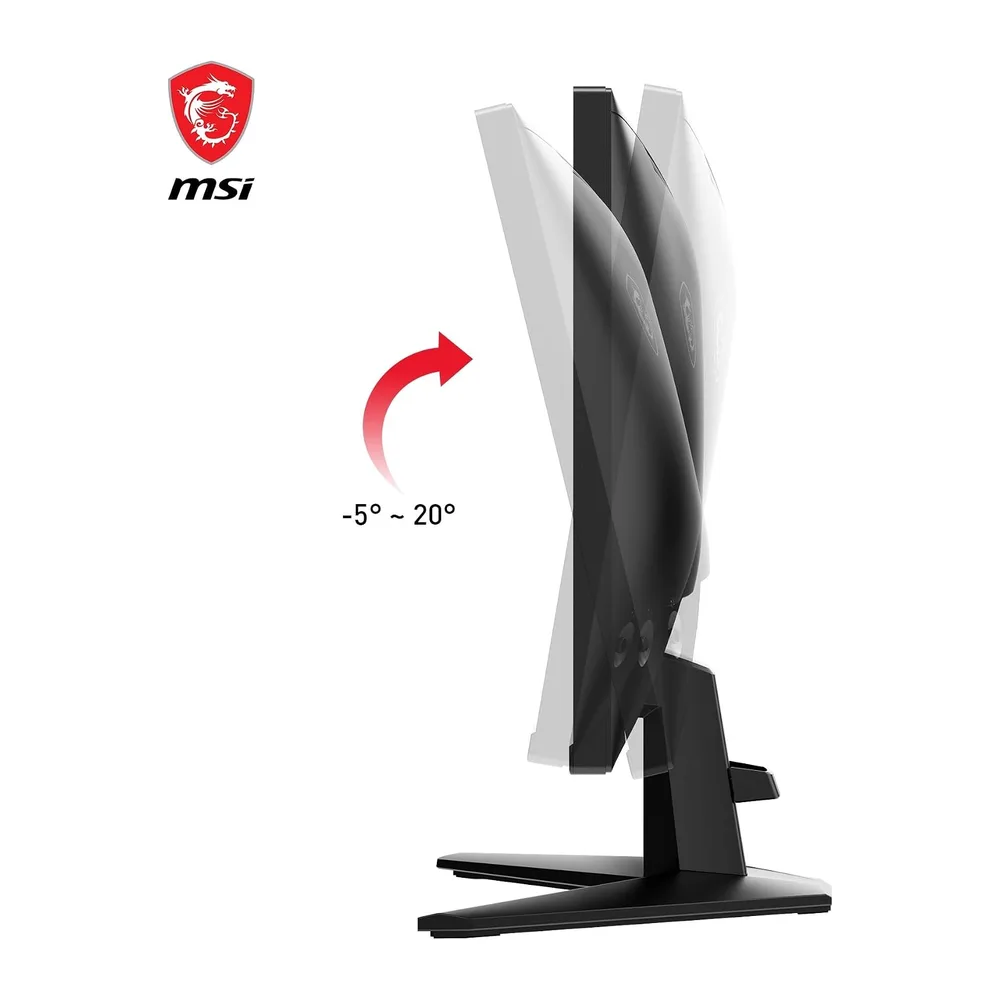 MSI G255F 24,5-Zoll-FHD-Gaming-Monitor – 1920 x 1080 Rapid IPS-Panel, 180 Hz / 1 ms (GtG), 99% sRGB-Farbraum, — 5