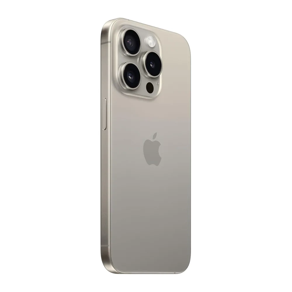 Apple iPhone 15 Pro 256 GB Titan Natur- (Generalüberholt) — 2