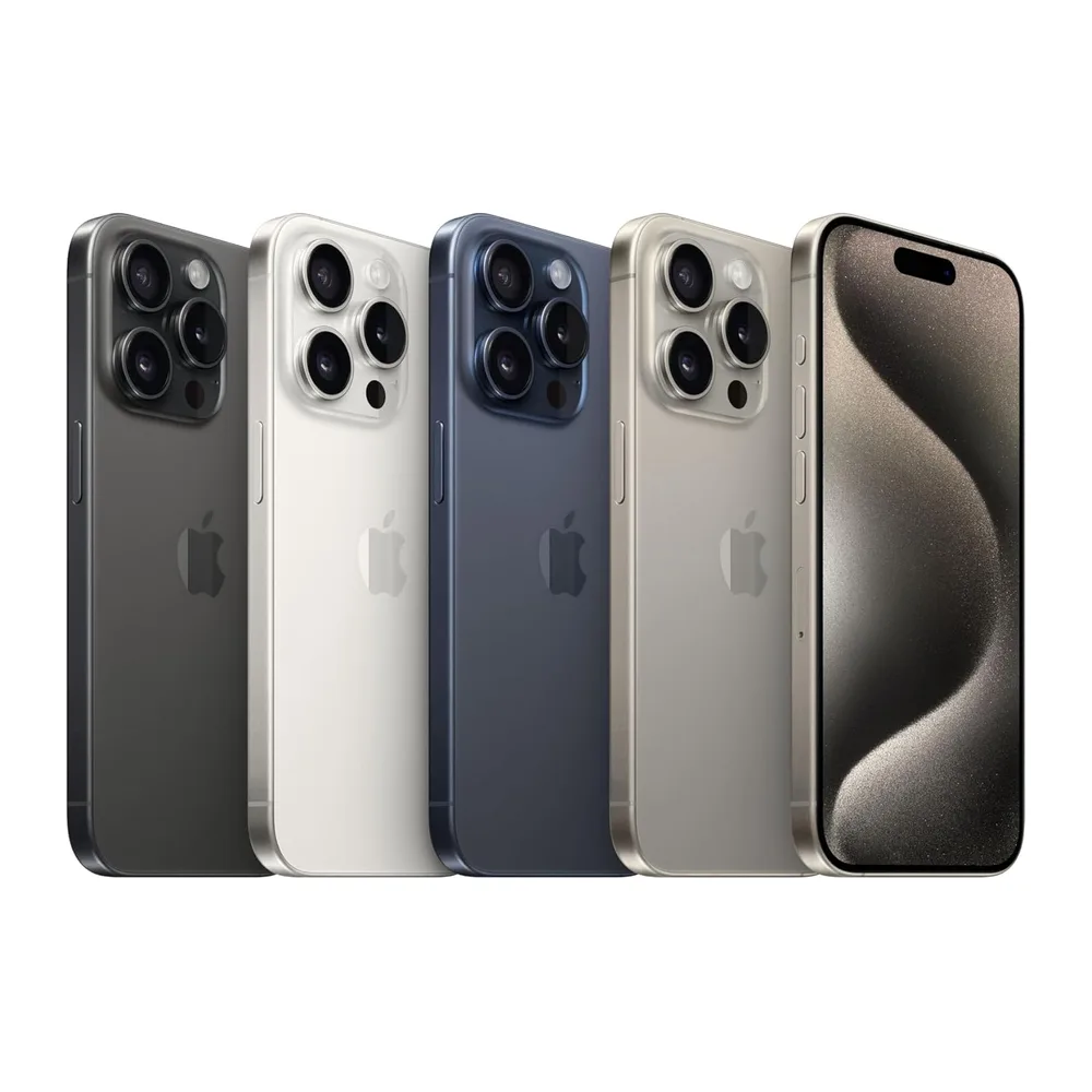 Apple iPhone 15 Pro 256 GB Titan Natur- (Generalüberholt) — 4
