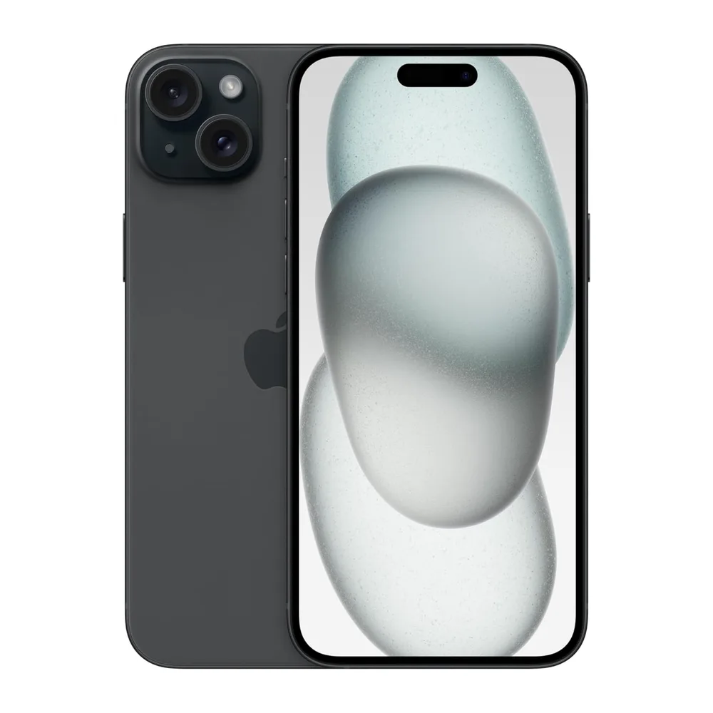 Apple iPhone 15 Plus 256 GB - Schwarz (Generalüberholt)