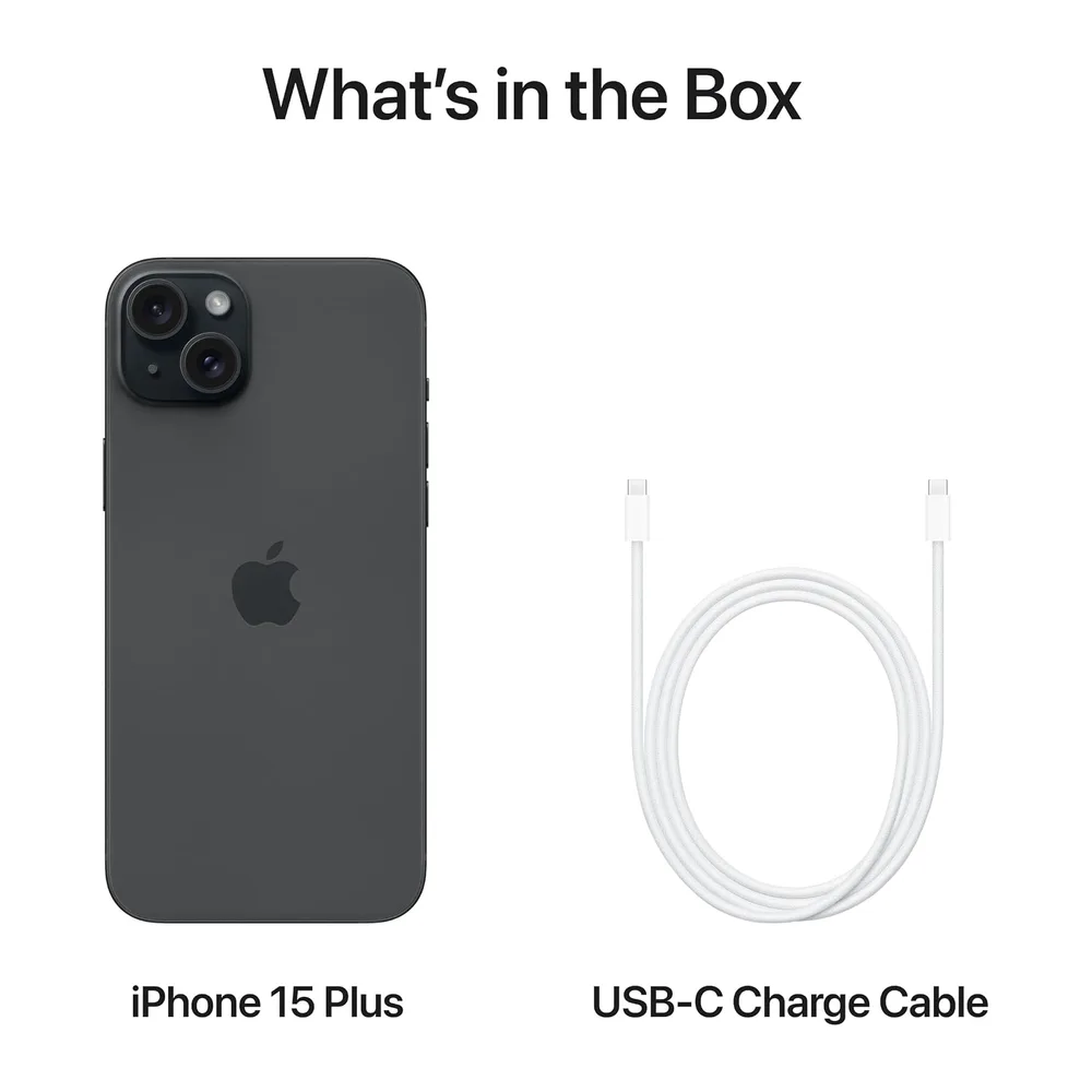 Apple iPhone 15 Plus (128 GB) - Schwarz (Generalüberholt) — 6
