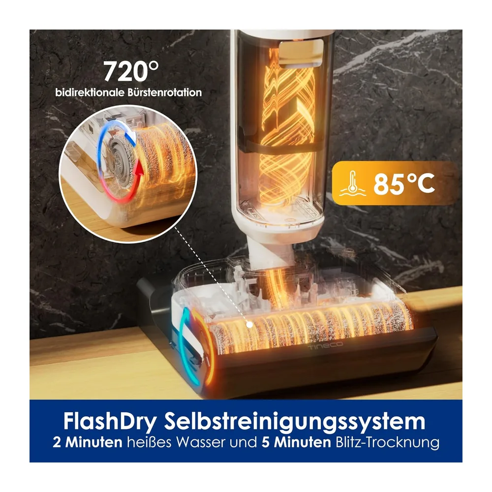 Tineco Floor One Stretch S6 Nass Trockensauger — 5