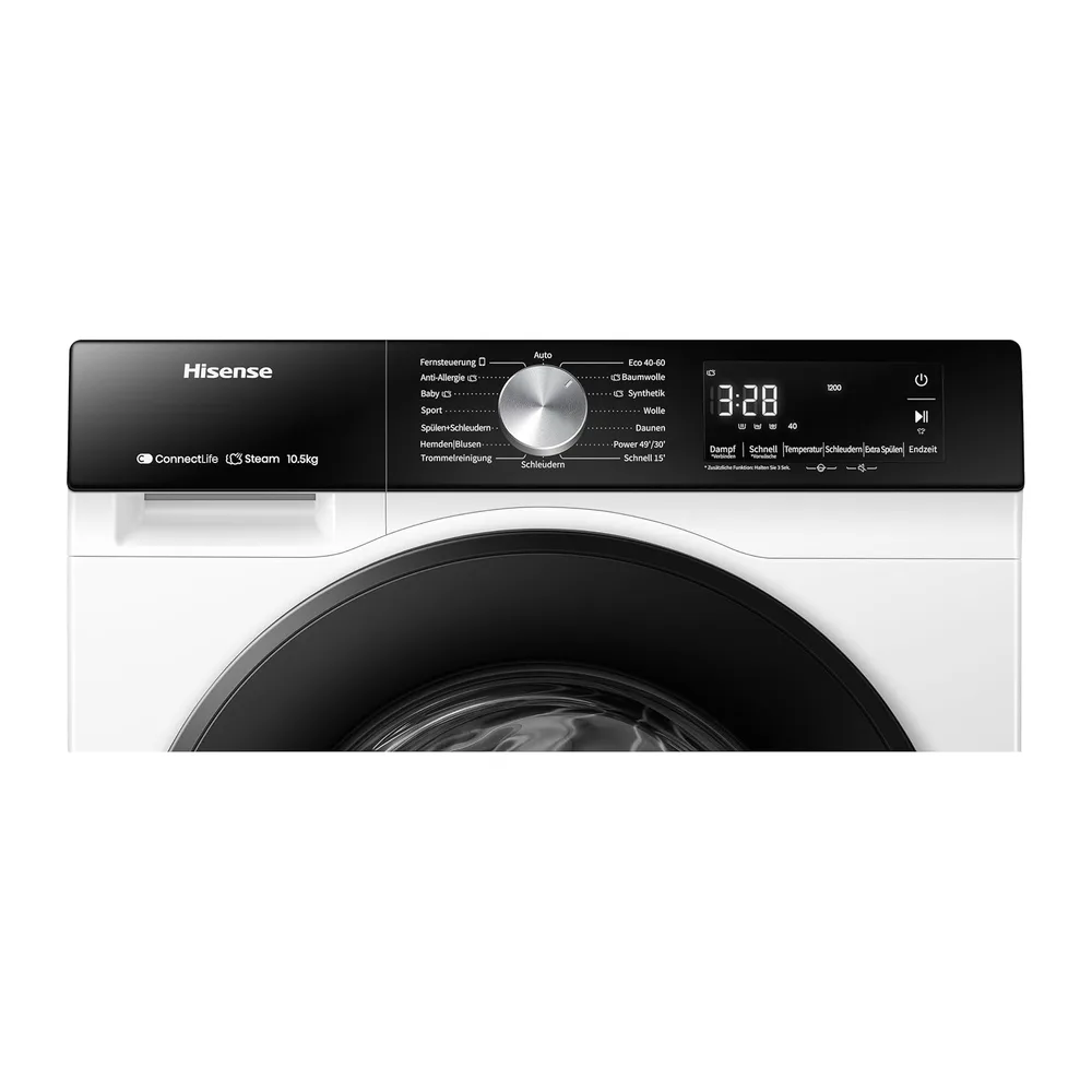 Hisense WF3S1043BW3 Waschmaschine mit Dampffunkunktion — 6