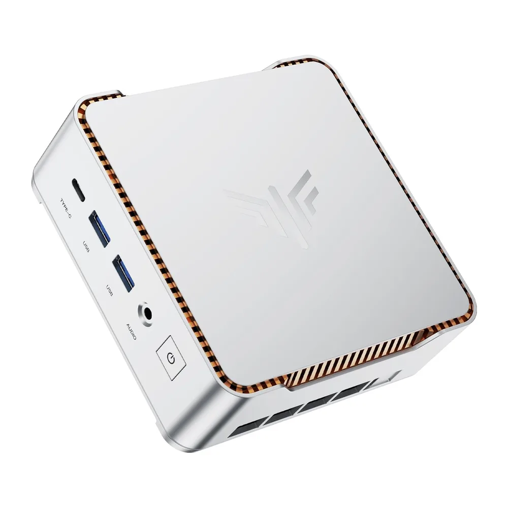 NiPoGi P2 Mini PC W-11 Pro, АMD Ryzen PRO 7330U(Besser als 5300U/3501U/N95)
