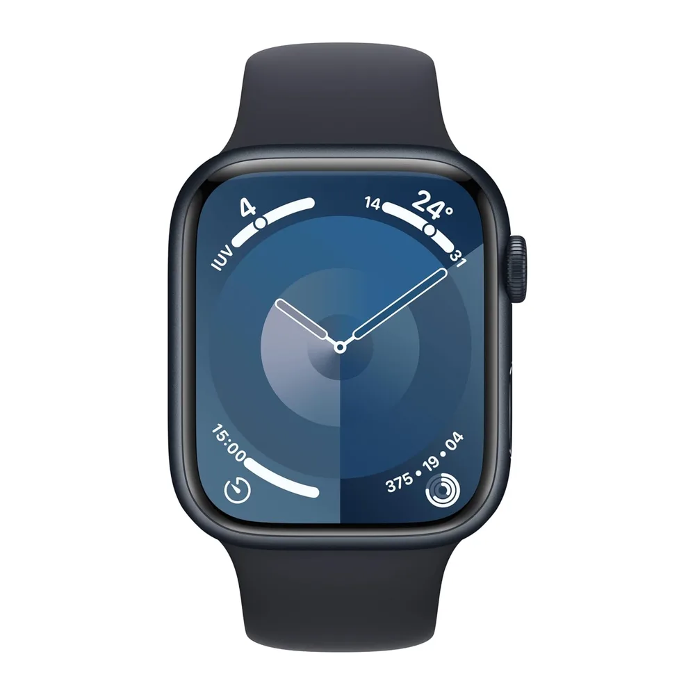 Apple Watch Series 9 (GPS, 45MM) - Aluminiumgehäuse Mitternacht mit Sportarmband Mitternacht, M/L — 2