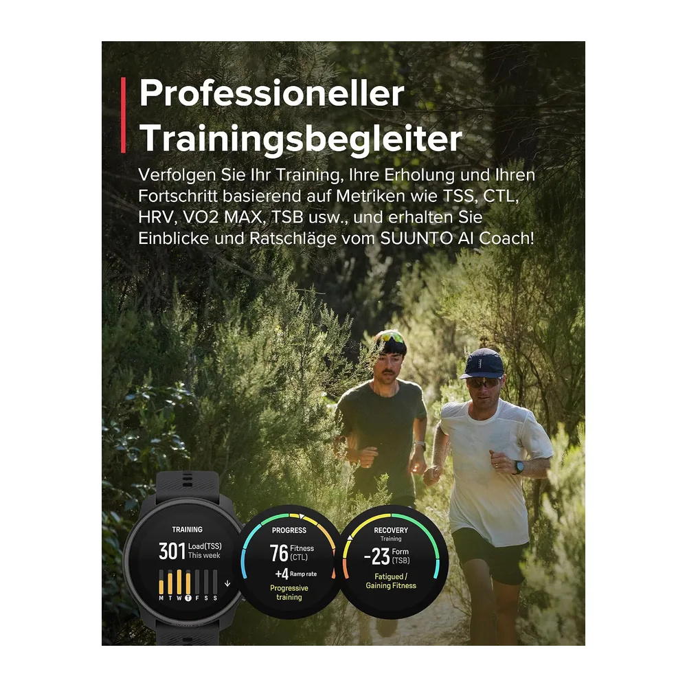 SUUNTO Race S GPS-Sportuhr, 1,3-Zoll-AMOLED-Display, 95+ Sportmodi — 4