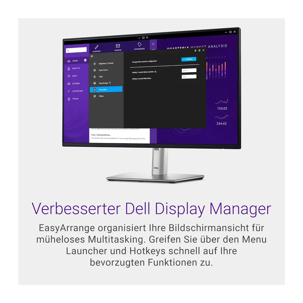 Dell P2425H 24 Zoll Full HD (1920x1080) Monitor — 4