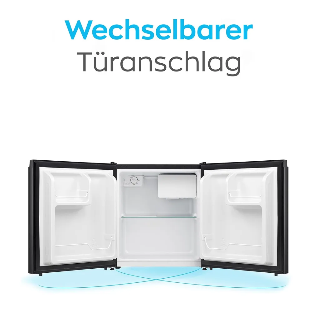 HEINRICHS Getränkekühlschrank 45L klein kompakt leise: 39db mit Kühlfach Mini-Bar; Tisch-Kühlschrank; Mini — 6
